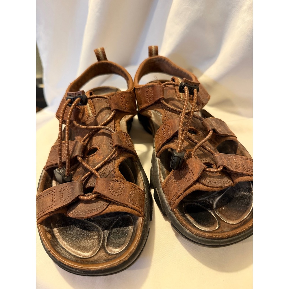 Keen Arroyo II Men 7 Women 8.5 Brown Leather Waterproof Hiking Sandal 1004911